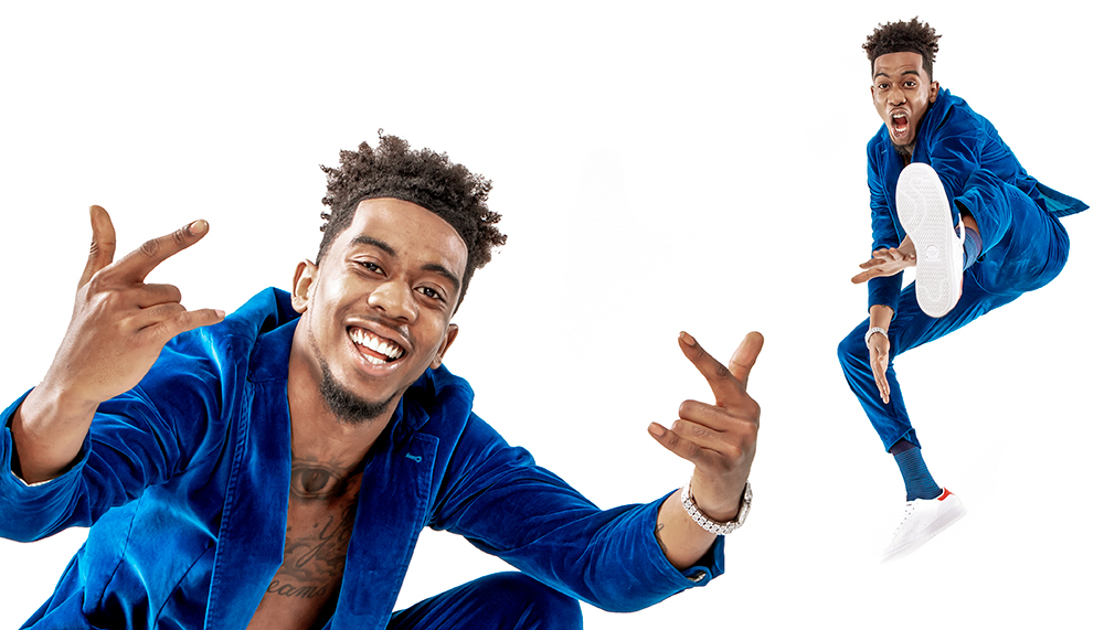 Desiigner photographed in Nashville, TN a for campaign for Swisher Sweets.